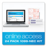 TOPS™ Five-part 1099-nec Online Tax Kit, 8.5 X 11, 3-page, 24-pack freeshipping - TVN Wholesale 