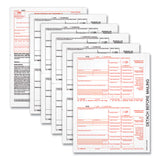 1099-div Tax Forms, Five-part Carbonless, 5.5 X 8, 2-page, (24) 1099s And (1) 1096