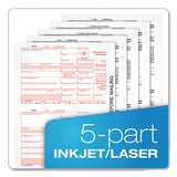 TOPS™ Five-part 1099-misc Tax Forms, 8.5 X 11, 2-page, 50-pack freeshipping - TVN Wholesale 