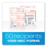 TOPS™ Five-part 1099-nec Tax Forms, 8.5 X 11, 3-page, 50-pack freeshipping - TVN Wholesale 