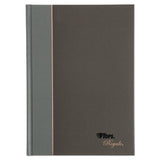 TOPS™ Royale Casebound Business Notebooks, 1 Subject, Medium-college Rule, Black-gray Cover, 8.25 X 5.88, 96 Sheets freeshipping - TVN Wholesale 