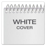 Ampad® Earthwise By Ampad Recycled Reporter's Notepad, Gregg Rule, White Cover, 70 White 4 X 8 Sheets freeshipping - TVN Wholesale 