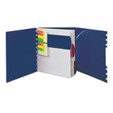 Ampad® Versa Crossover Notebook, 3 Subject, Wide-legal Rule, Navy Cover, 11 X 8.5, 60 Sheets freeshipping - TVN Wholesale 