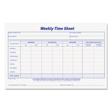 TOPS™ Weekly Time Sheets, 5.5 X 8.5, 1-page, 50 Forms-pad, 2 Pads-pack freeshipping - TVN Wholesale 