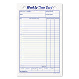 TOPS™ Weekly Employee Time Cards, One Side, 4.25 X 6.75, 100-pack freeshipping - TVN Wholesale 