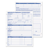 TOPS™ Employee Application Form, 8.38 X 11, 1-page, 50 Forms-pad, 2 Pads-pack freeshipping - TVN Wholesale 