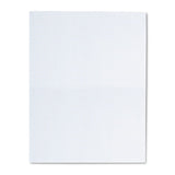 Quadrille Pads, Quadrille Rule (4 Sq-in), 50 White 8.5 X 11 Sheets