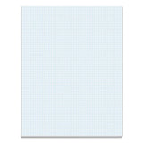 TOPS™ Quadrille Pads, Quadrille Rule (8 Sq-in), 50 White 8.5 X 11 Sheets freeshipping - TVN Wholesale 