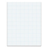 TOPS™ Cross Section Pads, Cross-section Quadrille Rule (10 Sq-in, 1 Sq-in), 50 White 8.5 X 11 Sheets freeshipping - TVN Wholesale 