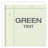 TOPS™ Engineering Computation Pads, Cross-section Quadrille Rule (5 Sq-in, 1 Sq-in), Green Cover, 100 Green-tint 8.5 X 11 Sheets freeshipping - TVN Wholesale 