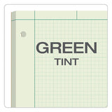 TOPS™ Engineering Computation Pads, Cross-section Quadrille Rule (5 Sq-in, 1 Sq-in), Green Cover, 200 Green-tint 8.5 X 11 Sheets freeshipping - TVN Wholesale 