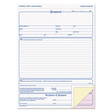 TOPS™ Proposal Form, Three-part Carbonless, 8.5 X 11, 1-page, 50 Forms freeshipping - TVN Wholesale 
