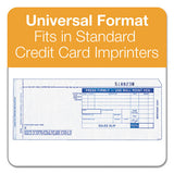 TOPS™ Credit Card Sales Slip, Three-part Carbonless, 7.78 X 3.25, 1-page, 100 Forms freeshipping - TVN Wholesale 