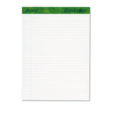 Ampad® Earthwise By Ampad Recycled Writing Pad, Wide-legal Rule, Politex Sand Headband, 40 White 8.5 X 11.75 Sheets, 4-pack freeshipping - TVN Wholesale 