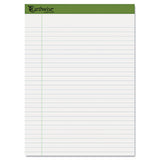 Ampad® Earthwise By Ampad Recycled Writing Pad, Wide-legal Rule, Politex Sand Headband, 40 White 8.5 X 11.75 Sheets, 4-pack freeshipping - TVN Wholesale 