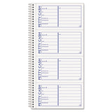 TOPS™ Petty Cash Receipt Book, Two-part Carbonless, 5.5 X 11, 4-page, 200 Forms freeshipping - TVN Wholesale 