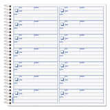 TOPS™ Voice Mail Log Book, 8.5 X 8.25, 1-page, 1,400 Forms freeshipping - TVN Wholesale 