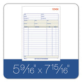 TOPS™ Sales Order Book, Two-part Carbonless, 5.56 X 7.94, 1-page, 50 Forms freeshipping - TVN Wholesale 