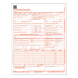 TOPS™ Centers For Medicare And Medicaid Services Claim Forms, Cms1500-hcfa1500, 8.5 X 11, 1-page, 250 Forms-pack freeshipping - TVN Wholesale 