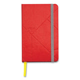 Idea Collective Journal, Hardcover With Elastic Closure, 1 Subject, Wide-legal Rule, Red Cover, 5.5 X 3.5, 192 Sheets