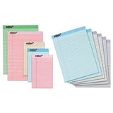 TOPS™ Prism + Colored Writing Pads, Narrow Rule, 50 Pastel Blue 5 X 8 Sheets, 12-pack freeshipping - TVN Wholesale 