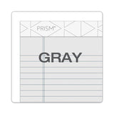 TOPS™ Prism + Colored Writing Pads, Narrow Rule, 50 Pastel Gray 5 X 8 Sheets, 12-pack freeshipping - TVN Wholesale 