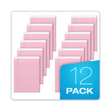 TOPS™ Prism + Colored Writing Pads, Wide-legal Rule, 50 Pastel Pink 8.5 X 11.75 Sheets, 12-pack freeshipping - TVN Wholesale 