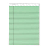 TOPS™ Prism + Colored Writing Pads, Wide-legal Rule, 50 Pastel Green 8.5 X 11.75 Sheets, 12-pack freeshipping - TVN Wholesale 