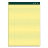 TOPS™ Double Docket Ruled Pads, Narrow Rule, 100 Canary-yellow 8.5 X 11.75 Sheets, 6-pack freeshipping - TVN Wholesale 
