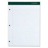 TOPS™ Double Docket Ruled Pads With Extra Sturdy Back, Wide-legal Rule, 100 White 8.5 X 11.75 Sheets freeshipping - TVN Wholesale 