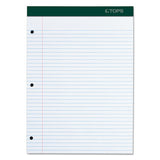 TOPS™ Double Docket Ruled Pads With Extra Sturdy Back, Medium-college Rule, 100 White 8.5 X 11.75 Sheets freeshipping - TVN Wholesale 