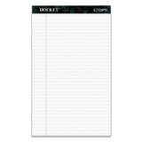 TOPS™ Docket Ruled Perforated Pads, Wide-legal Rule, 50 White 8.5 X 14 Sheets, 12-pack freeshipping - TVN Wholesale 