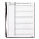 TOPS™ Jen Action Planner, 1 Subject, Narrow Rule, Black Cover, 8.5 X 6.75, 84 Sheets freeshipping - TVN Wholesale 