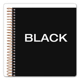TOPS™ Jen Action Planner, 1 Subject, Narrow Rule, Black Cover, 8.5 X 6.75, 100 Sheets freeshipping - TVN Wholesale 