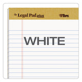 TOPS™ "the Legal Pad" Plus Ruled Perforated Pads With 40 Pt. Back, Narrow Rule, 50 White 5 X 8 Sheets, Dozen freeshipping - TVN Wholesale 