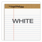 TOPS™ "the Legal Pad" Plus Ruled Perforated Pads With 40 Pt. Back, Wide-legal Rule, 50 White 8.5 X 11.75 Sheets, Dozen freeshipping - TVN Wholesale 