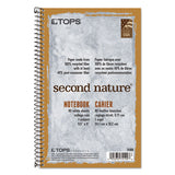 TOPS™ Second Nature Single Subject Wirebound Notebooks, Medium-college Rule, Light Blue Cover, 9.5 X 6, 80 Sheets freeshipping - TVN Wholesale 