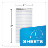 TOPS™ Second Nature Recycled Notepads, Gregg Rule, Randomly Assorted Cover Colors, 70 White 4 X 8 Sheets freeshipping - TVN Wholesale 