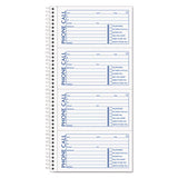TOPS™ Second Nature Phone Call Book, Two-part Carbonless, 2.75 X 5, 4-page, 400 Forms freeshipping - TVN Wholesale 