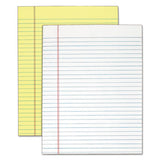 TOPS™ "the Legal Pad" Glue Top Pads, Wide-legal Rule, 50 Canary-yellow 8.5 X 11 Sheets, 12-pack freeshipping - TVN Wholesale 