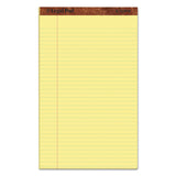 TOPS™ "the Legal Pad" Plus Ruled Perforated Pads With 40 Pt. Back, Wide-legal Rule, 50 Canary-yellow 8.5 X 14 Sheets, Dozen freeshipping - TVN Wholesale 