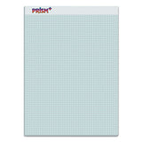 Prism Quadrille Perforated Pads, Quadrille Rule (5 Sq-in), 50 Blue 8.5 X 11.75 Sheets, 12-pack