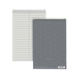 Prism Steno Pads, Gregg Rule, Gray Cover, 80 Gray 6 X 9 Sheets, 4-pack