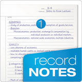 TOPS™ Focusnotes Steno Pad, Pitman Rule, Blue Cover, 80 White 6 X 9 Sheets freeshipping - TVN Wholesale 
