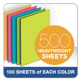 TOPS™ Fluorescent Color Memo Sheets, 4 X 6, Unruled, Assorted Colors, 500-pack freeshipping - TVN Wholesale 