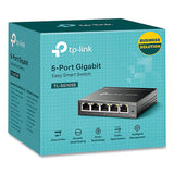 TP-Link Easy Smart Gigabit Ethernet Desktop-wall-mountable Switch, 10 Gbps Bandwidth, 5 Ports freeshipping - TVN Wholesale 