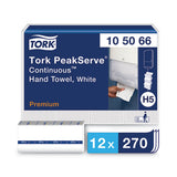 Tork® Peakserve Continuous Hand Towel, 7.91 X 8.85, White, 270 Wipes-pack, 12 Packs-carton freeshipping - TVN Wholesale 