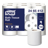 Tork® Premium Poly-pack Bath Tissue, Septic Safe, 2-ply, White, 4.1" X 4", 400 Sheets-roll, 12 Rolls-pack, 4 Packs-carton freeshipping - TVN Wholesale 