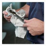 Tork® Industrial Cleaning Cloths, 1-ply, 12.6 X 10, Gray, 500 Wipes-roll freeshipping - TVN Wholesale 