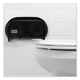 Tork® Twin Standard Roll Bath Tissue Dispenser,12.75 X 5.57 X 8.25, Smoke freeshipping - TVN Wholesale 